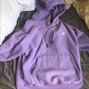 Violet champion hoodie